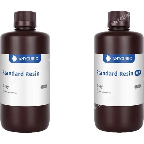 Resina UV, alta precisione, stampa veloce, 1 kg grigio (1/2)