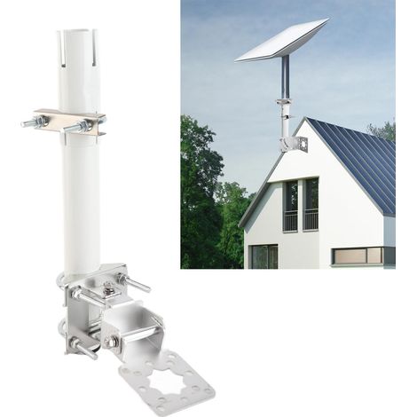 Le support mural court Starlink est compatible avec l'antenne V2. (1/5)