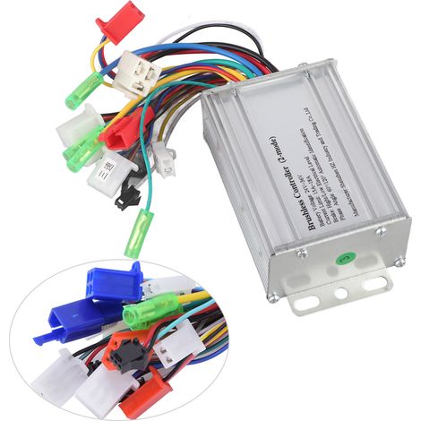 Contrôleur de vitesse pour moteur sans balais de vélo électrique 350 W pour scooter électrique 24 V-36 V (1/5)