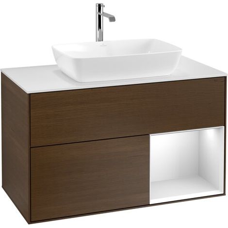 Villeroy & Boch G781MTGN Armoire sous lavabo Finion G78 (1/2)