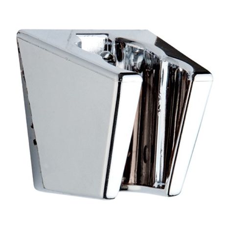 Supporto fisso per soffione doccino - doccia idrobric in abs cromato, idb blisup0003cr (1/4)