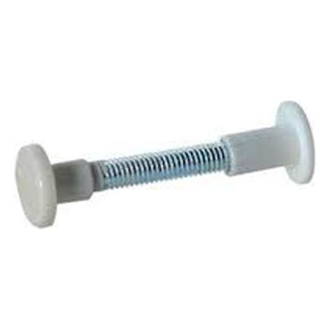 Giunzione a Vite Assemblaggio per Mobili in Nylon 30-40 mm colore Bianco 100 Pz
