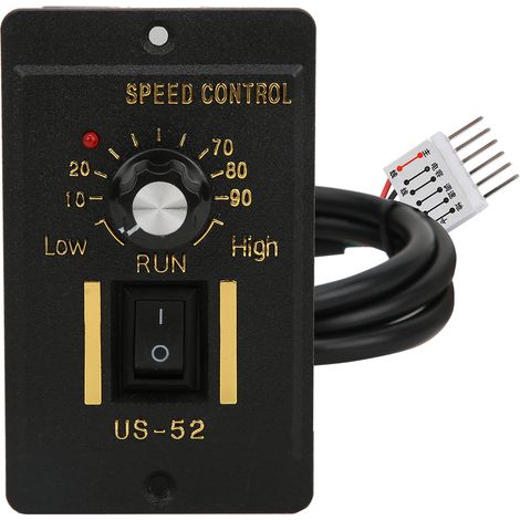 BERM Régulateur de vitesse moteur CW/CCW interface 3.96 AC220V 50/60Hz 180W/200W/250W 180W (1/5)