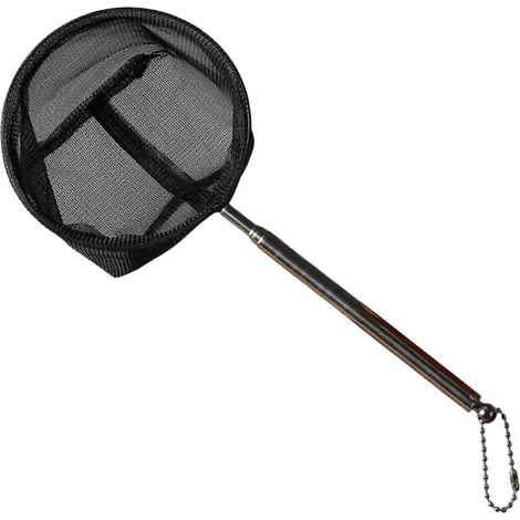 Épuisette télescopique, épuisette télescopique domestique, filet d'isolement pour aquarium, ronde, noire et multicolore, grande taille (1/5)