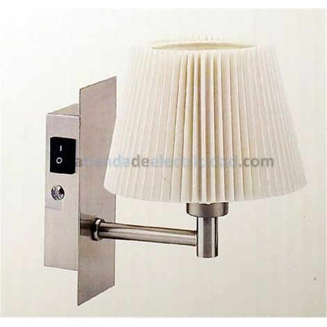 Faro 68287 - Lampada da parete GEMINIS paralume ROSSO