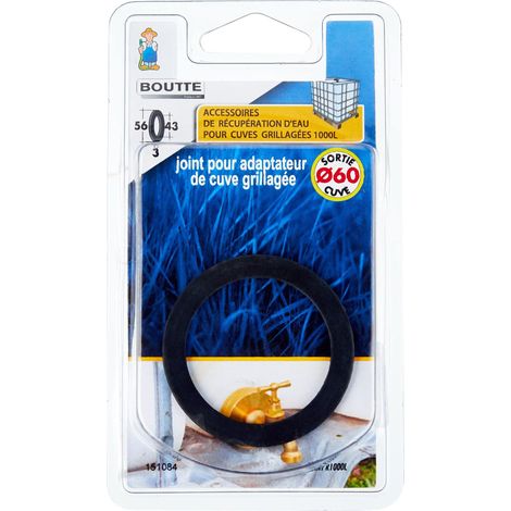 Boutt 0183593 R1000L - Guarnizione in caucci per adattatore da tino 1000 L 60 (1/3)