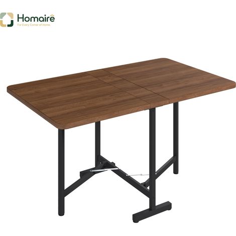 Esstisch Walnuss en MDF 120 x 80 x 75 cm HOMAIRE (1/5)