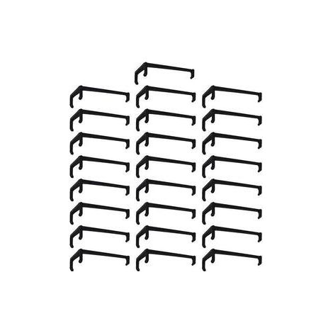 Outil d étayage pour arbres fruitiers – Lot de 20 ou 25 pièces – Écarteur de branches pour verger,100X (1/4)