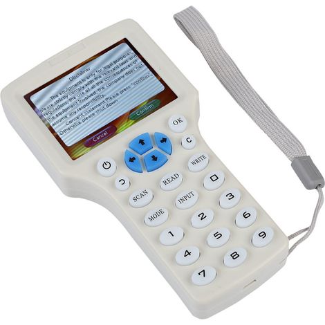 Copieur multifonctionnel 8 fréquences de cartes à puce NFC cryptées RFID, lecteur/graveur de cartes d'identité/de circuits intégrés (1/5)