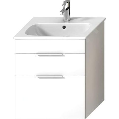 Jika Deep - Meuble avec lavabo, 530x418x607 mm, blanc H41J6134023001 (1/2)