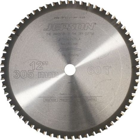 Lame Dry Cutter Alu 355mm Coupe Aluminium Rapide Et Précise - Jepson Outillage Electrique