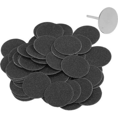 Papier de verre pour meuleuse de pieds - - 50pcs - Dissolvant de Callosités - Hygiène coussin (1/4)