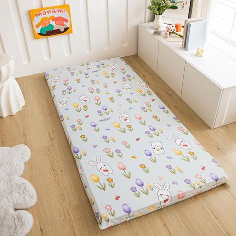 Funda sencilla para colchón futón japonés con cremallera, talla A, 90x190 cm