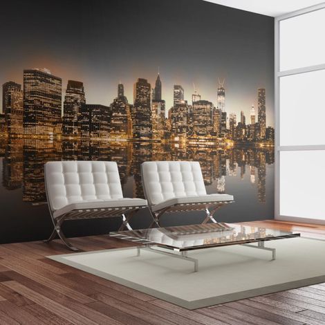 Papier Peint "New York & Or" 154 x 200 cm (1/2)