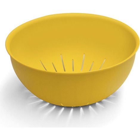 Colapasta in acrilico per cucina in stile moderno e pratico ø 24 cm -Giallo Limone (1/3)