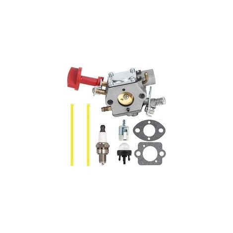 Carburateur WTEA-7A Compatible pour Husqvarna 243R 243RJ 543RBK 543RBS 543RBX 543RS 543AE, pour McCulloch B40BT Elite B40P B40B Coupe-Bordures, pour RedMax BCZ400 BCZ400SW débroussailleuse