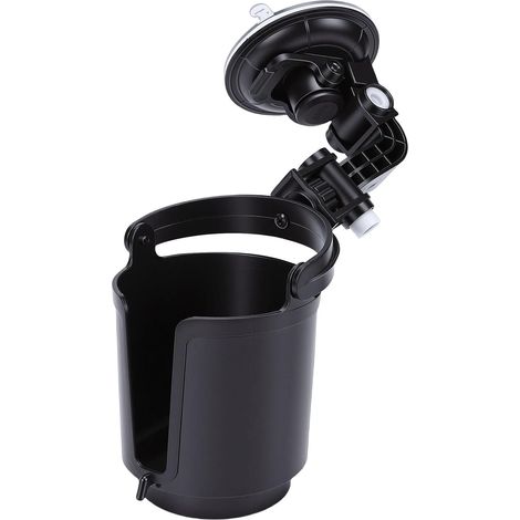 Recessed Folding Drink Holder with Adjustable Suction Cup Base for Car Drink Storage, 85mm Diameter (1/5)