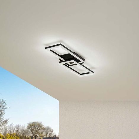 [GEBRAUCHT] B-Ware Lindby Deckenleuchte Außenleuchte LED Lampe Finian dimmbar schwarz weiß (1/2)