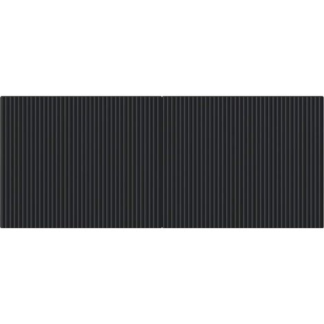 Maison Exclusive - Testiera da Muro ARNHEM Nero Legno ingegnerizzato (1/5)