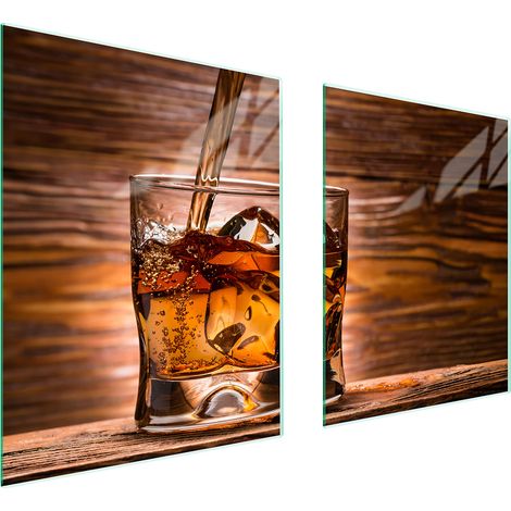 PLACA PROTECTORA DE VIDRIO PARA ESTUFA 85x52 WHISKY (1/5)