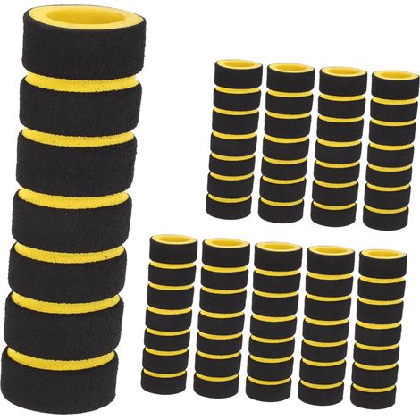 Lot de 10 Rouleaux en Mousse, Diamètre 20mm, Accessoires Fitness, Coussinets 105mm, pour Machine Extension Jambes (1/5)