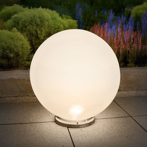 Solar Leuchtkugel LIANA 50 multicolor Fernbedienung Edelstahl-Halterung 102661 (1/5)