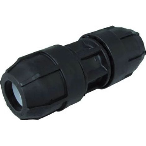 Manicotto diritto Nupi diametro 63x63 mm in PE 10KMAN63 (1/2)