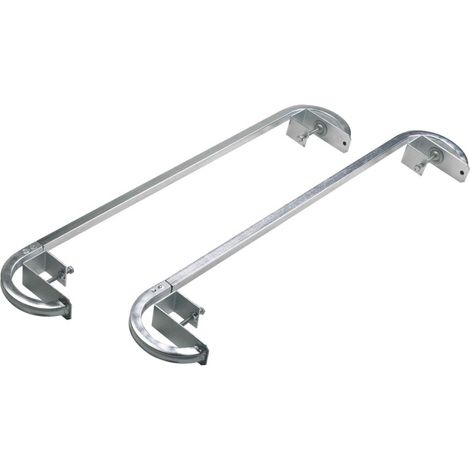 Imline – Barres porte-tout universelles réglables 965 à 1360 mm – Charge 50 kg – Fixation pour porte-vélos et rampes – Accessoires remorque