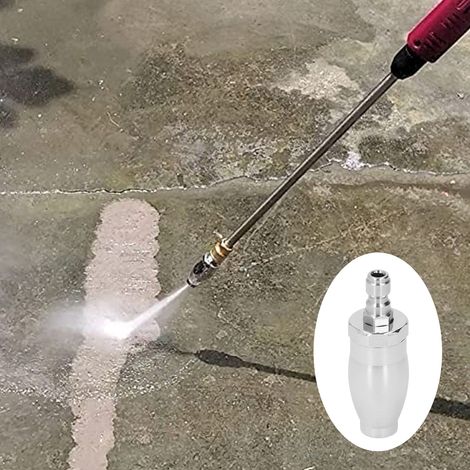 Buses à turbine pour nettoyeurs haute pression buses rotatives pour eau chaude et eau froide raccord rapide 1/4 pouce diamètre d'orifice 3,0 mm pression d'eau 3600 PSI. (1/5)