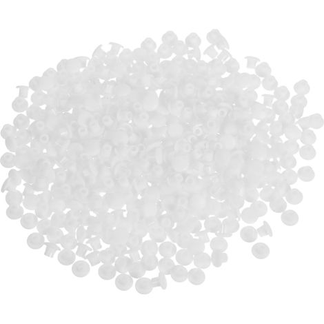 500 bouchons en plastique meubles cache-vis ronds armoires étagères (1/5)