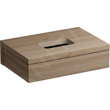 Ravak Formy - Meuble sous lavabo 80x55x22 cm, noyer X000001035 (1/2)