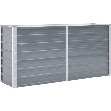 Maison Exclusive - Garten-Hochbeet Verzinkter Stahl 160x40x77 cm