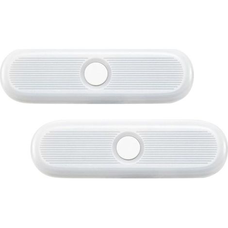 Lampe à détecteur de mouvement, veilleuse LED avec batterie rechargeable 500 mAh, magnétique et portable, économie d'énergie, lot de 2, courte (1/4)