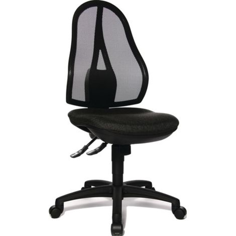 Silla giratoria de oficina con punta sincronizada 430-510mm o reposabrazos, soporte puerta 110kg TOPSTAR (1/3)