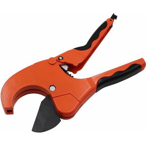 Coupe-Tuyau - Lame Acier SK5 - Pour Tuyaux PVC PPR PE - Ouverture Max 63 Mm - Poignée Caoutchouc - 1 Pièce (1/5)