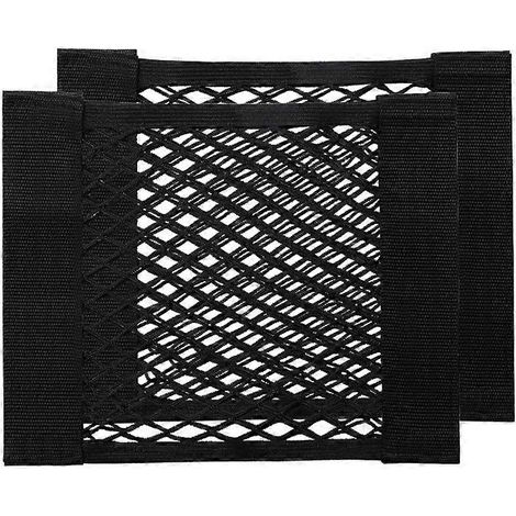Grocery sac support, adhesive maille grocery sac support, maille rangement net pour plastique sacs, trash sacs (1/5)