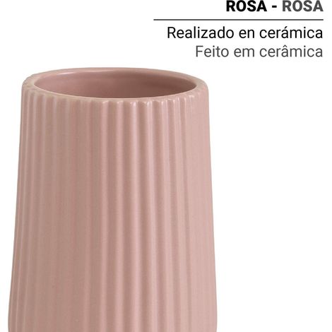 GEDY MK981000000 MARIKA Portacepillos Rosa - ref: MK981000000