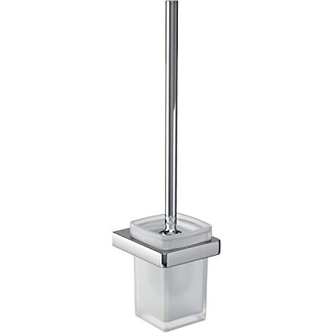 Brosse de toilette tendance emco, montage mural, verre cristal (1/4)