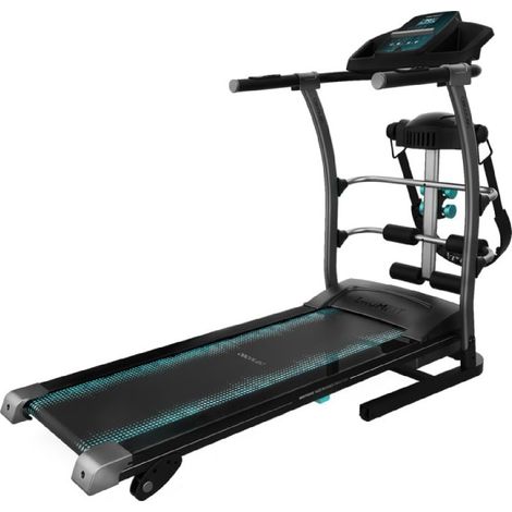 Cecotec – Tapis de course pliable DrumFit WayHome 1400 – Moteur 1100 W – 12 programmes – Inclinaison manuelle 3 niveaux – Ceinture de massage vibrante (1/5)