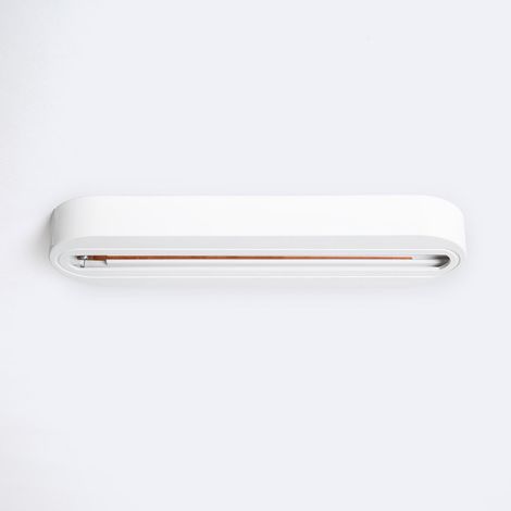 Kit di Superficie Ovale per Faretto da Binario Monofase  Bianco