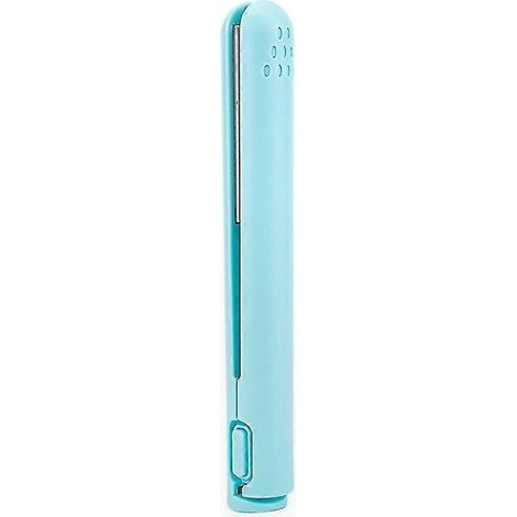 Mini styler capillaire 2 en 1 pour boucler et lisser, outil compact à double usage pour des ondulations et des coiffures lisses (1/5)