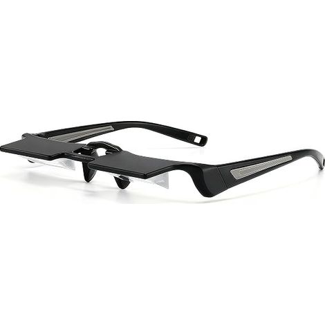 Lunettes à prismes horizontaux (vision à 90°) – Pour lire ou regarder la télévision en position allongée – Protège les cervicales (1/5)