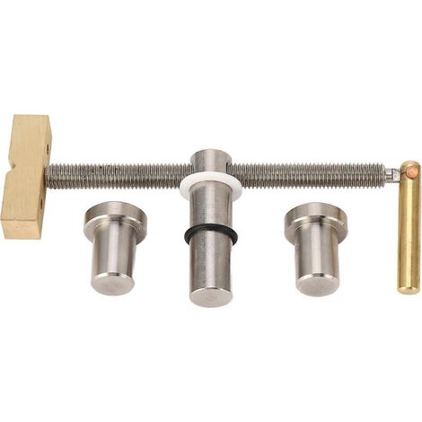 Tischklemme für Holzbearbeitung, robustes Metall, schnell zu befestigen, tragbar, Tischklemme, Schreinerwerkzeug