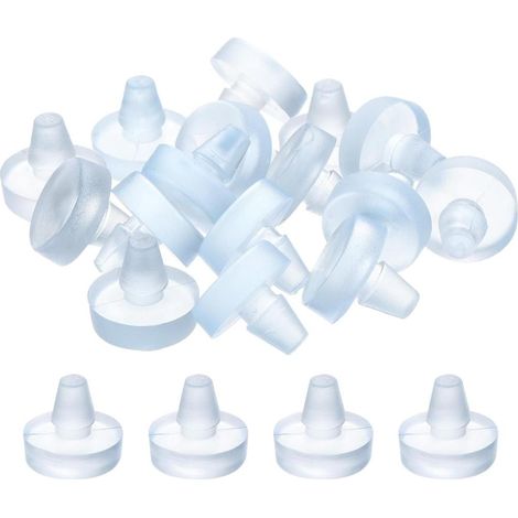 16Pcs Patins en Caoutchouc Transparents Épaisseur de 6.5 mm performance optimale top vente top vente (1/4)