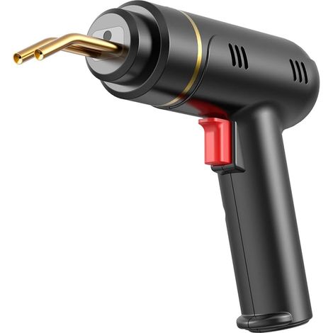 Kit de Soudage Du Plastique Sans 200 W, 400 Pièces, Agrafeuse à Chaud, Kit de Réparation de Pare-Chocs Rechargeable par USB pour la Plupart des Plastiques (1/4)