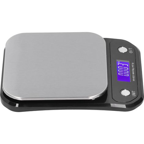 Balance de Cuisine Numérique Haute Précision 5kg/0.1g - Pèse-Aliment Portable Électronique (1/5)