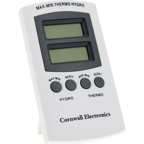 Thermo-Hygromètre digital MIN/MAX - Cornwall Electronics (1/3)