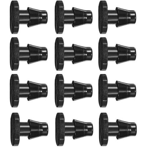Lot de 200 bouchon tuyau d'arrosage 4/7mm - Bouchon Fin de Ligne pour système d'irrigation Goutte à Goutte (1/5)