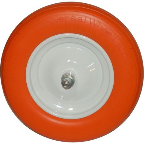 Ruota carriola antiforo ideal star mozzo 110 mm - asse corto 170 mm