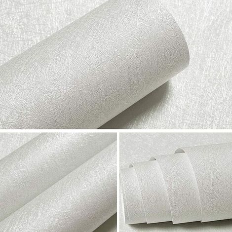 Lablanc – Carta da parati autoadesiva spessa, liscia, 3 m x 0,6 m – Impermeabile e resistente all'umidità – Texture 3D per soggiorno, camera da letto, dormitorio – Beige (1/4)